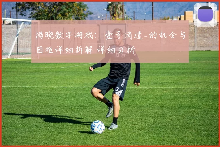 揭晓数字游戏：壹号消遣_的机会与困难详细拆解 详细分析